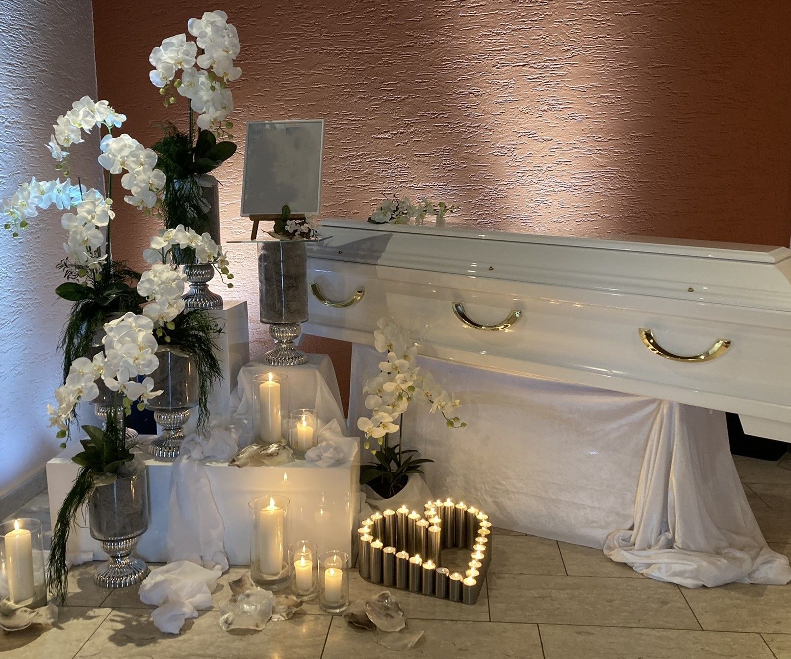 7701 – Elegante Dekoration Orchidee
