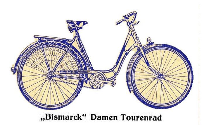 Fahrradmarke Bismarck