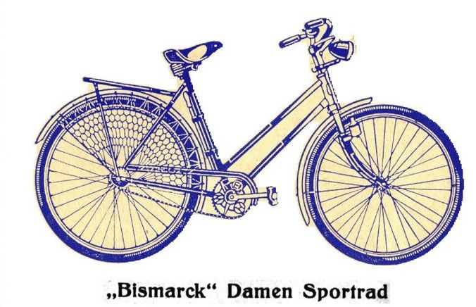 Fahrradmarke Bismarck
