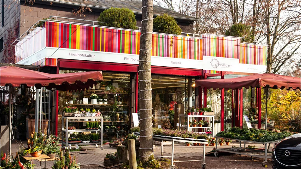 Blumenhaus Chrysanthem am Alten Friedhof Darmstadt