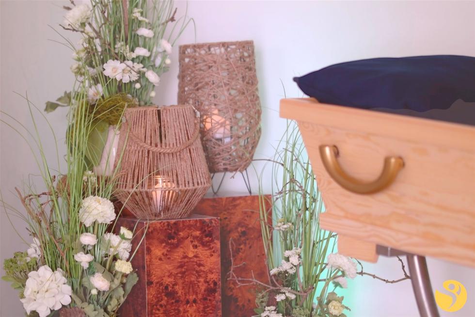 Abschiedsraum mit Ruhe